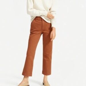 Everlane Straight Leg Crop Pants Size 4